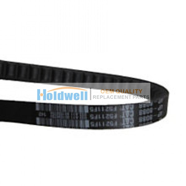 Holdwell 080109104 fan belt for FG Wilson 6.8KVA-13.5KVA diesel genenrator with Perkins 403 404 engine