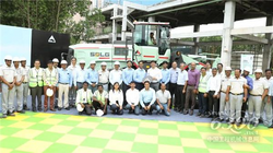 Lingong continuously delivered electric loaders to major customers in India