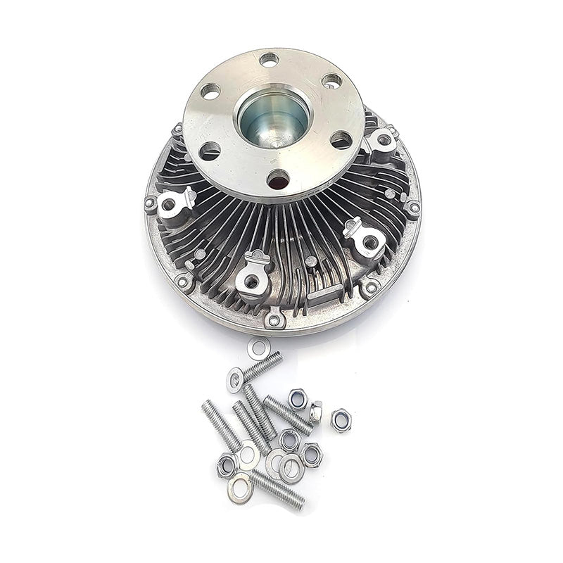 Embrayage de ventilateur d'entraînement 11Q6-00260 11Q6-00210 avec 6 trous compatible avec l'excavatrice Hyundai R215-9 R210LC-7 R210LC-9