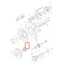 Genuine Bolt XKBT-00349 fit YUCW-0035715LC-7M, 25G-7M, 25GC-7M, 25L-7M, 25LC-7M, 35L-7A, 60L-7A