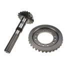 Engranaje cónico, piñón y diferencial Holdwell Aftermarket 144460A1 para retroexcavadora Case 580L 580M 580N 580SL 580SM