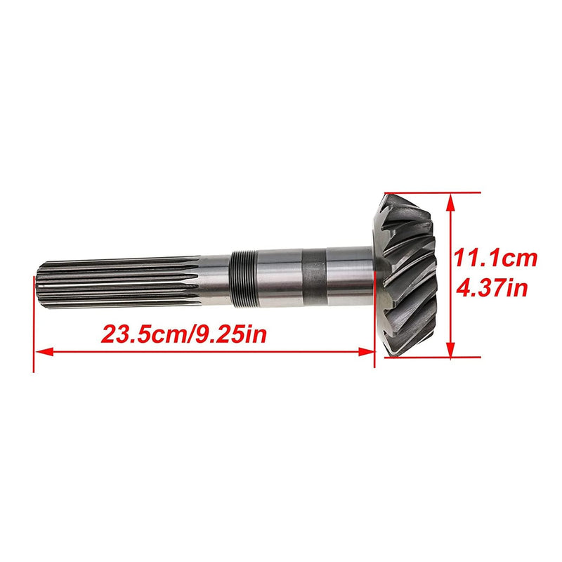 Engranaje cónico, piñón y diferencial Holdwell Aftermarket 144460A1 para retroexcavadora Case 580L 580M 580N 580SL 580SM