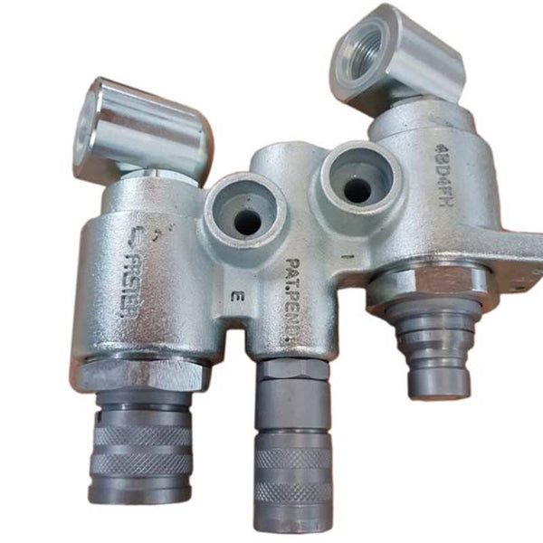 Holdwell New Aftermarket Hydraulic Control Valve 47447054 for Case Skid Steer Loader SR175
