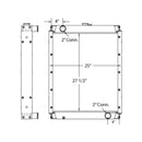 ﻿Aftermarket Radiator 1968100 For Caterpillar EXCAVATOR  314C