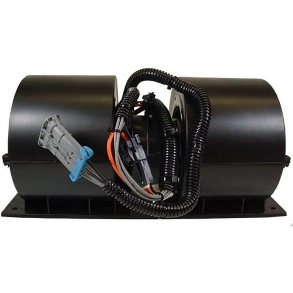 377220A2 Blower Assembly with Resistor and Wire Connector fit Case IH - Model 580N 580SN 580SN WT 580N EP 590SN 580SM - for Tractor, Backhoe Loader - 377241A2