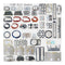 Kit de joints de rechange Holdwell 37794-80280 3779480280 pour Mitsubishi S6R S12R