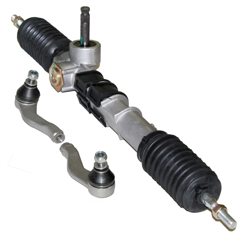 Pièces UTV 39191-0021 Crémaillère de direction et pignon avec embouts de biellette de direction pour Kawasaki Mule 520 550 2010 2020 2030 2500 2510 2520 3000