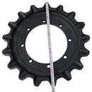 Piñón de transmisión de oruga Holdwell Aftermarket Part 87460888 compatible con New Holland Case TR320