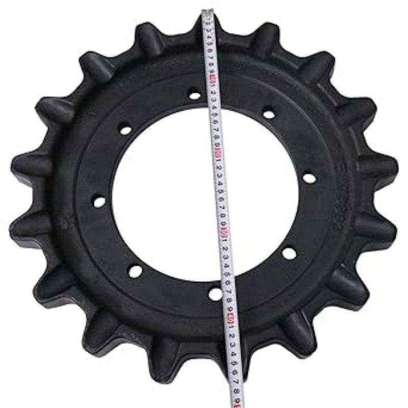 Piñón de transmisión de oruga Holdwell Aftermarket Part 87460888 compatible con New Holland Case TR320