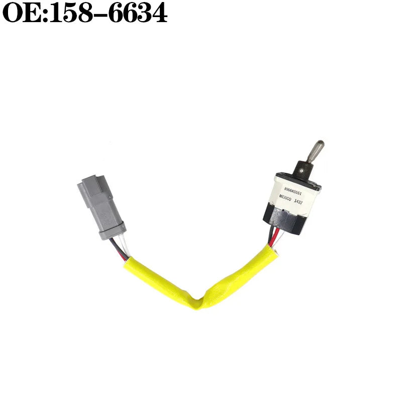 8906K5551 158-6634 Aftermarket New Toggle Switch Assembly for Cat Caterpillar 1-158-6634