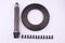 Holdwell New Replacement Ring & Pinion Set A51990 A168547 A168180 for Case Backhoe