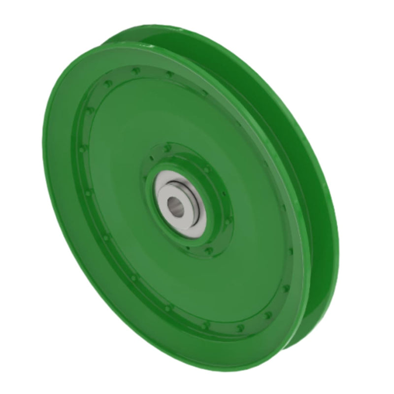 Polea tensora de transmisión de barra de corte Holdwell Aftermarket AH201252 para plataforma de cosechadora John Deere 620R 622R 625R 630R 616