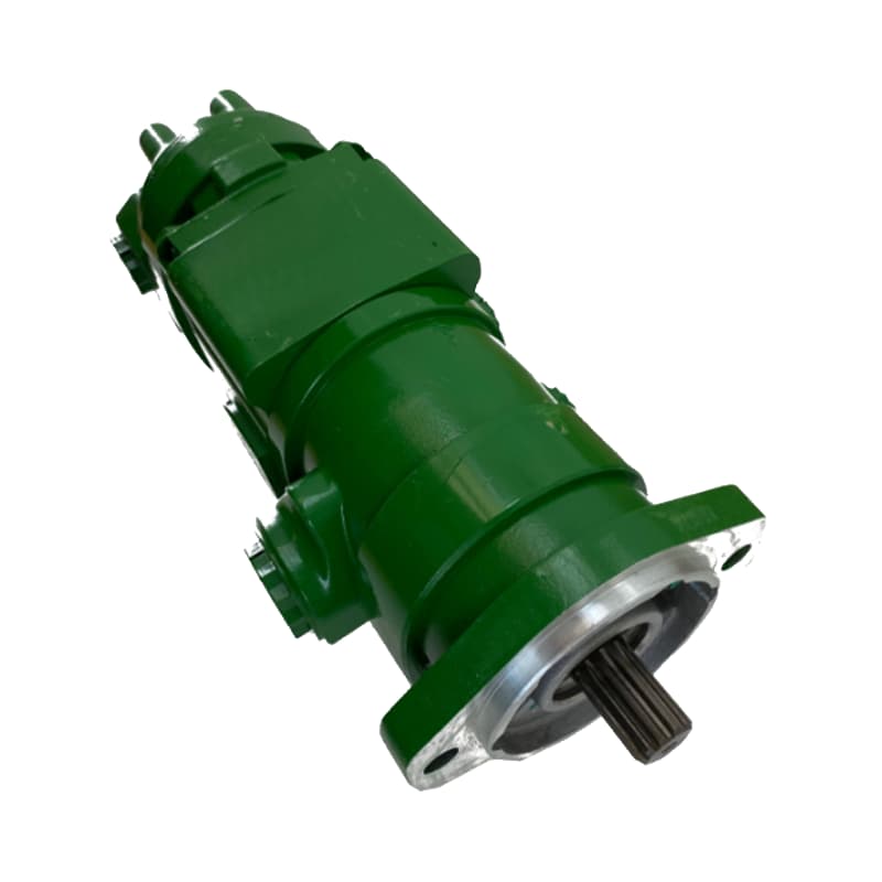 Bomba de engranajes externa hidráulica de repuesto Holdwell AXE61624 para cosechadoras John Deere T550 T560 T660 T670 W540 W550