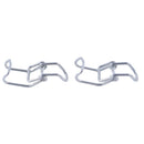 Aftermarket AWP Aerial Lift Parts Silver Metal Clip Air Cleaner End Cap 58415GT 58415 for Genie Aerial Work Platform Boom Lifts Scissor Lifts