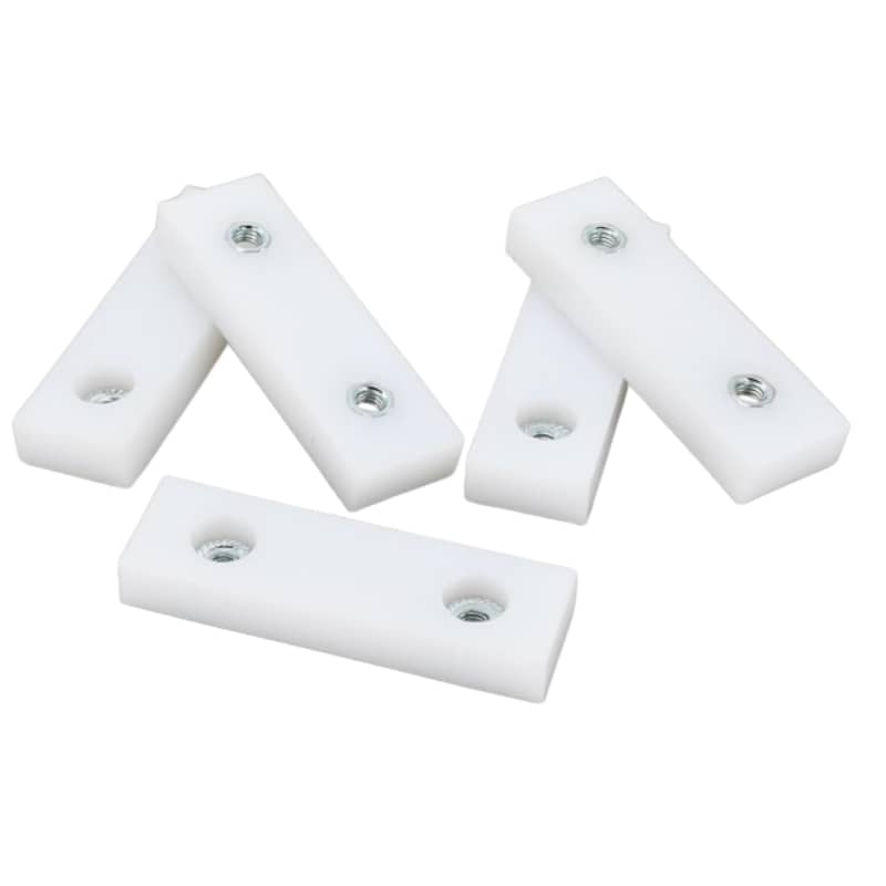 Aftermarket Aerial Lift Parts 34125GT Wear Pad 5 PCS 5 x 1.5 x .75 with Nuts 34125 for Genie Boom Lift Z-4525 Z-3422N Z-3422 Z-13570 Z-5130J Z-3020N Z-8060 Z4525JRT S-60 S-60X S-60TRAX S-65