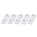Aftermarket Aerial Lift Parts 34125GT Wear Pad 5 PCS 5 x 1.5 x .75 with Nuts 34125 for Genie Boom Lift Z-4525 Z-3422N Z-3422 Z-13570 Z-5130J Z-3020N Z-8060 Z4525JRT S-60 S-60X S-60TRAX S-65
