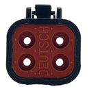 Aftermarket Aerial Lift Parts CONN PLUG 4 WAY DEUTSCH DTP 60527 60527GT for Genie Boom Lifts S-45 XC S-65 XC S-40 XC S-60 FE/DC S-60 J S-80 J S-60XC S-85 XC S-80 XC