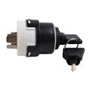 Aftermarket Aerial Lift Parts Ignition Switch with 2 Keys 2820304770 for Haulotte HTL5210 HTL11532 HTL4017 HTL9055 HTL4014 HTL9045 HTL4010 HTL3617 HTL8055 HTL3614