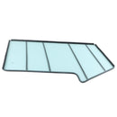 Aftermarket Construction Machinery Parts Right Hand Rear Side Cab Glass  6691003 6674522  for Bobcat Loader S130 S150 S160 S175 S185 S205 S220 S250 S300 S330 T140 T180 T190 T250 T300 T320