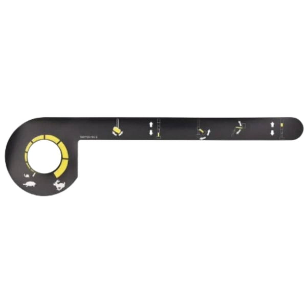 Aftermarket Function Speed Decal 1001125195 for JLG Boom Lift 340AJ 1500SJ 1850SJ