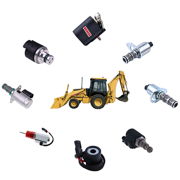 Aftermarket Hot Sale Backhoe Parts Solenoid Valve RE37089 AT179491 AT101493 AT163482 for John Deere 310J 310K 310SJ 310SK 315SJ 315SK 325J 325K