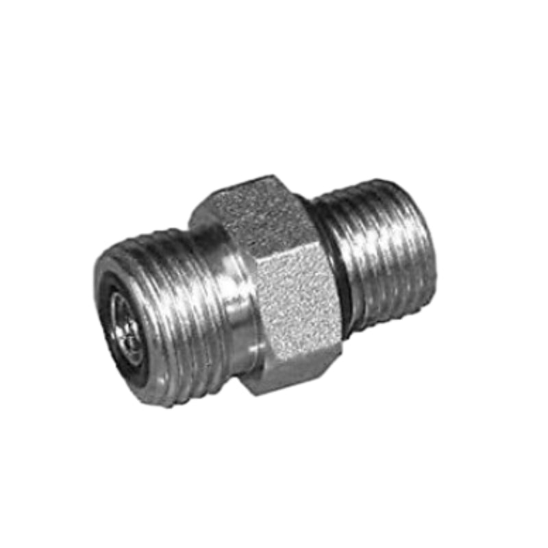 Aftermarket Hydraulic Straight Adapter 6V-8636 6V8636 for Caterpillar Cat 211B, 214B, 216, 216B, 216B3, 225, 225D, 226B, 226B3, 228, 229D, 231D, 232B, 236, 236B, 236B3, 236D, 242B, 242B3, 242D, 246C, 246D, 247, 247B, 247B3, 248, 252B, 252B3, 256C, 257B, 257B3, 257D, 259B3