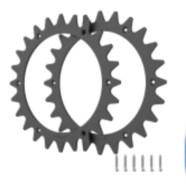 Aftermarket Lawn Mower Anti-Skid Wheels Spikes RSWL-01 ForWorx Landroid LANDROID S M S300 [WR130E] M500 [WR141E] M700 [WR142E] M1000[WR143E] S450i [WR101 SI] S450i [WR102SI] 500i. WR105SI] S450i [WR106SI] S700i [WR101 SI] M800i [WR111MI] M800i [WG757E] M900 [WG758E] M1000i [WG796E.1] 00i ID B. [WR113MI] M500 2.0 [WR165E] M700 2.0 [WR167E]