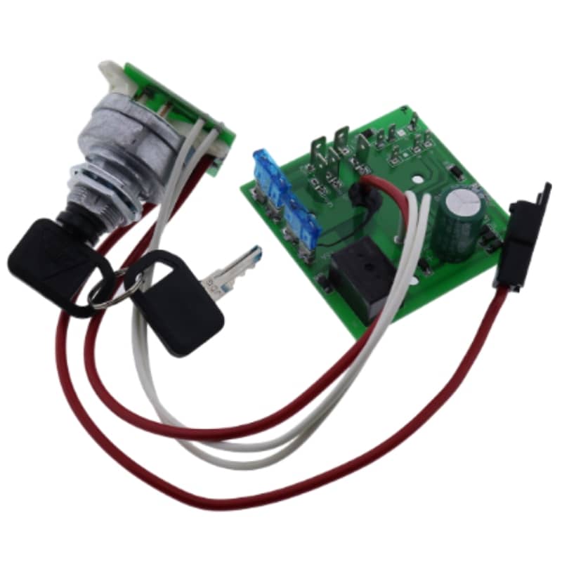 Aftermarket  Lawn Mower Ignition Switch Module with Keys AM122913 AM120000 For JD 325 335 345