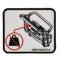 Aftermarket  No Weight Decal 1001144433 for JLG Boom Lift 400S 460SJ 1200SJP 300A 800A 800AJ 600A