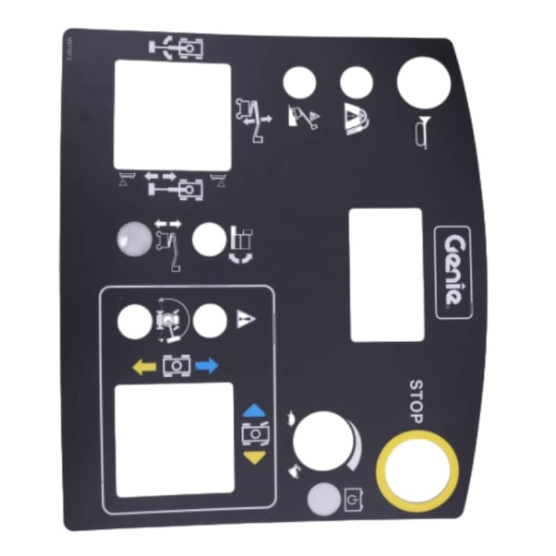 Aftermarket Platform Control Panel Decal 1257157GT 1257157 for Genie Boom Lift Z-3318