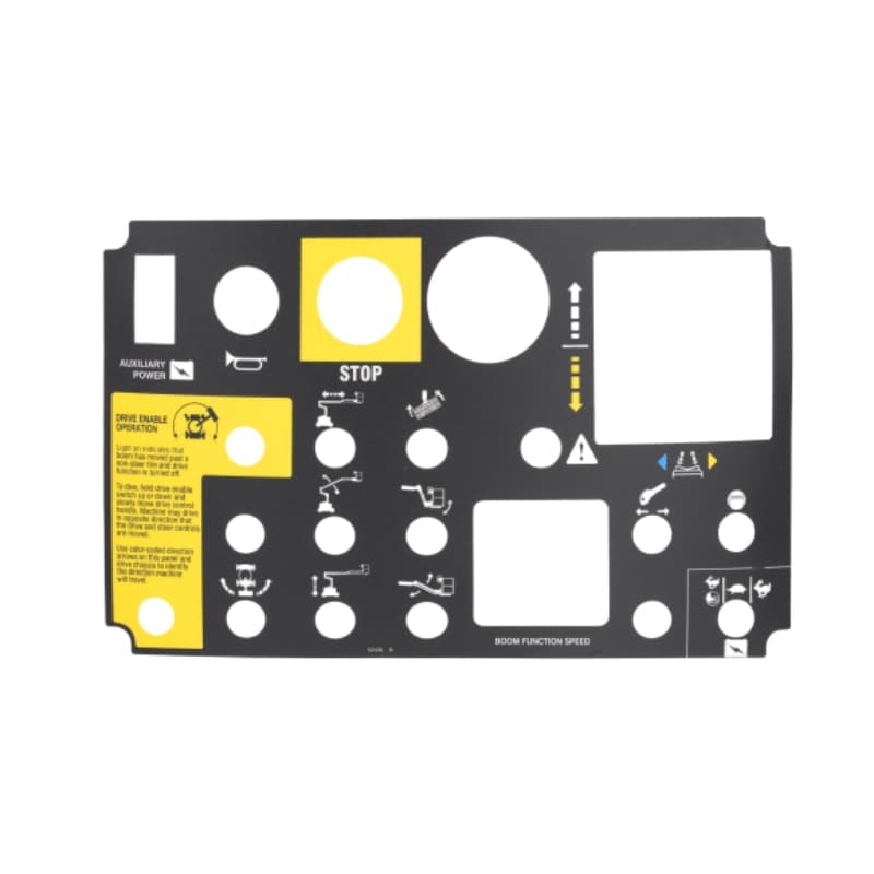 Aftermarket Platform Control Panel Decal 52436GT 52436 for Genie Boom Lift Z-3422N Z-3422 DC Z-3422