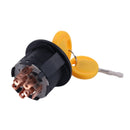 Aftermarket Riding Lawn Mower Parts Starter Ignition Switch with Keys 925-1741 725-06119B 725-06119A for Cub Cadet 1027 1440 1515 1517 1525 1527 1529 1641 1863