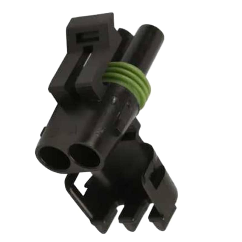 Aftermarket Telehandler Parts Tower Connector 2 Way Black 80963057 for JLG Telehandler G12-55A G9-43A G6-23A G10-43A G6-42P G15-44A G5-19A G12-55AAccuPlace G10-55A G6-42A G5-18A G10-55AAccuPlace TF6-42