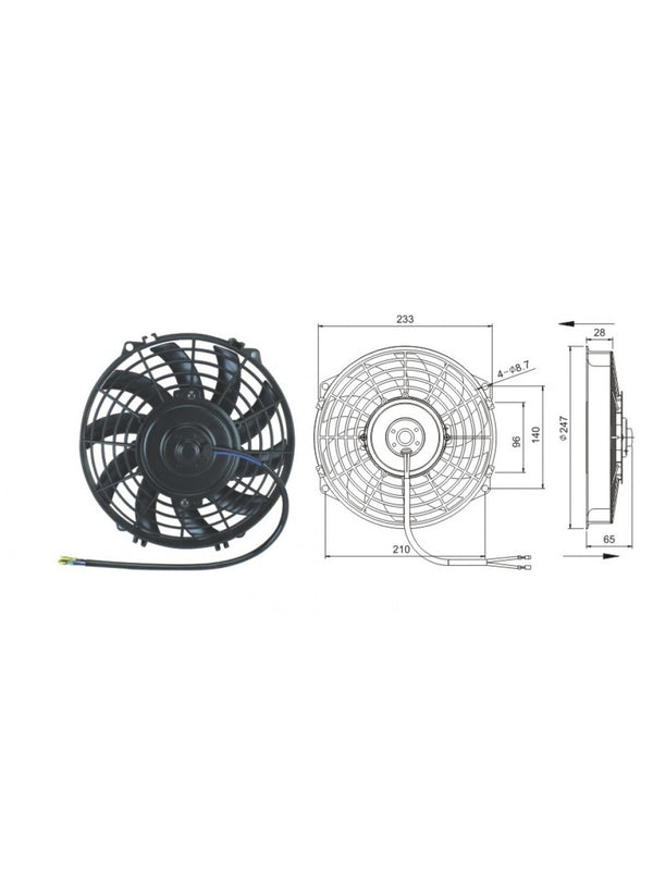 Aftermarket (78-1374) Fan Evaporator 24V Motor Blowing  for Thermo King