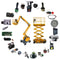 Aftermarket Dingli Aerial lift parts Alarm 00000666 For Dingli JCPT0607DCH  Scissor Lift
