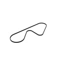 Holdwell Aftermaket Drive Belt H202646 for John Deere Combine Harvesters 1032 1042 1052 1170 1450CWS 1450WTS 1550CWS 1550WTS