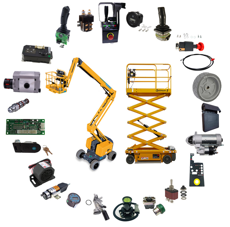 Aftermarket Joysticks Control Box Engine Parts Tires Transmissions Hydraulic Parts Electrical Parts for AWP Scissor Boom Lifts