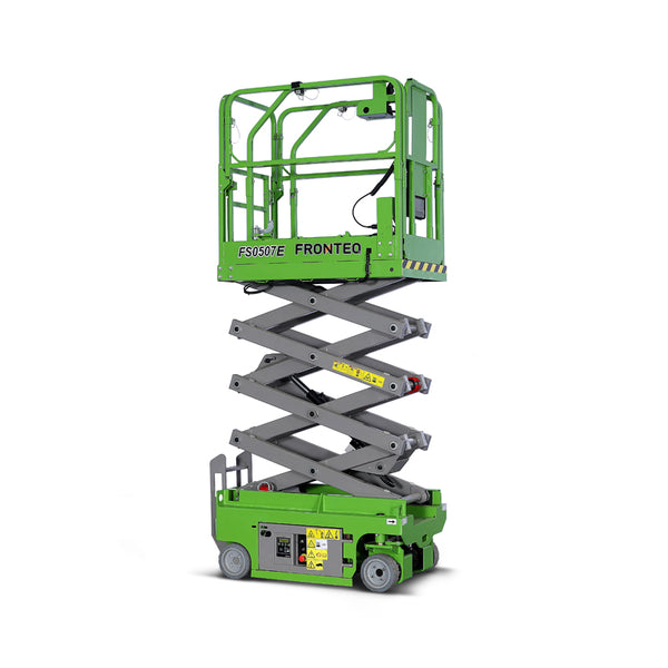 Elevador de tijera mini de la serie Holdwell FS0507ER con accionamiento de corriente alterna (CA) nuevo para plataformas de trabajo aéreas