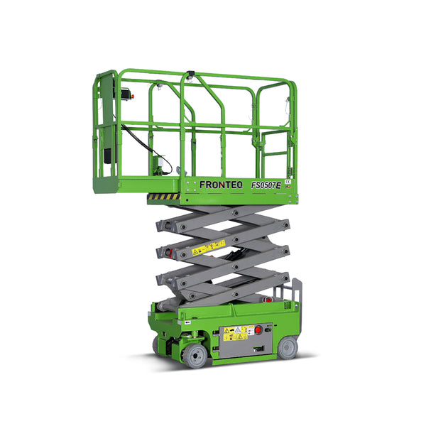 Elevador de tijera eléctrico sobre orugas nuevo de Holdwell FS0507T para plataforma de trabajo aérea