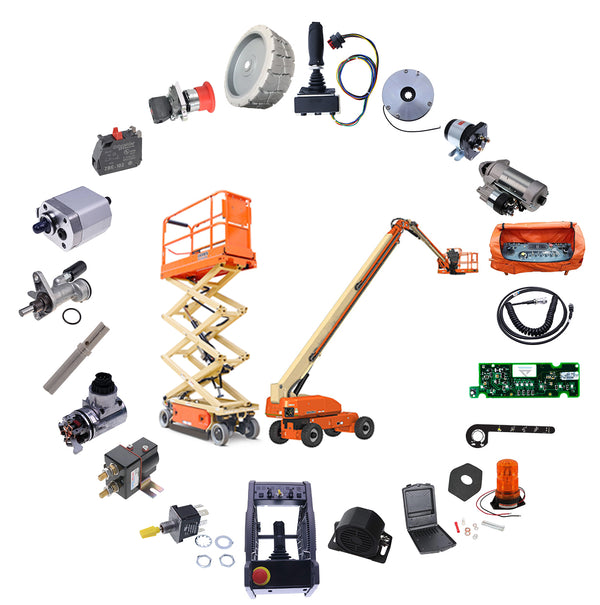 Aftermarket AWP JLG Aerial Lift Parts Control Box Joystick Controller Motor Switch Alarm online For Aerial Work Platform JLG Boom Lifts Scissor Lifts