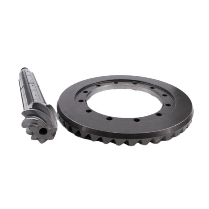 Engranaje cónico de piñón y engranaje diferencial Holdwell Aftermarket K964846 para Case 580F
