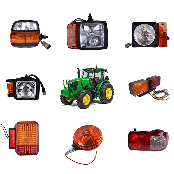 New Aftermarket Lamp Light LED RE573609 RE331642 AT208435 AL150478 RE271574 for John Deere Tractor 4040 4640 7200 7210 7600 7610 7710