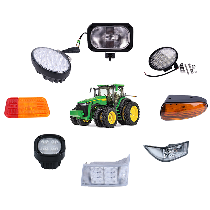 New Aftermarket Lamp Light LED RE573609 RE331642 AT208435 AL150478 RE271574 for John Deere Tractor 4040 4640 7200 7210 7600 7610 7710