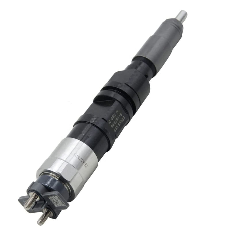 Aftermarket New Fuel Injector RE524382 RE529118 compatible with John Deere 4045 6068 Engine E210LC E240LC E300LC 1010E 1210E 1510E 624J 624K 644K
