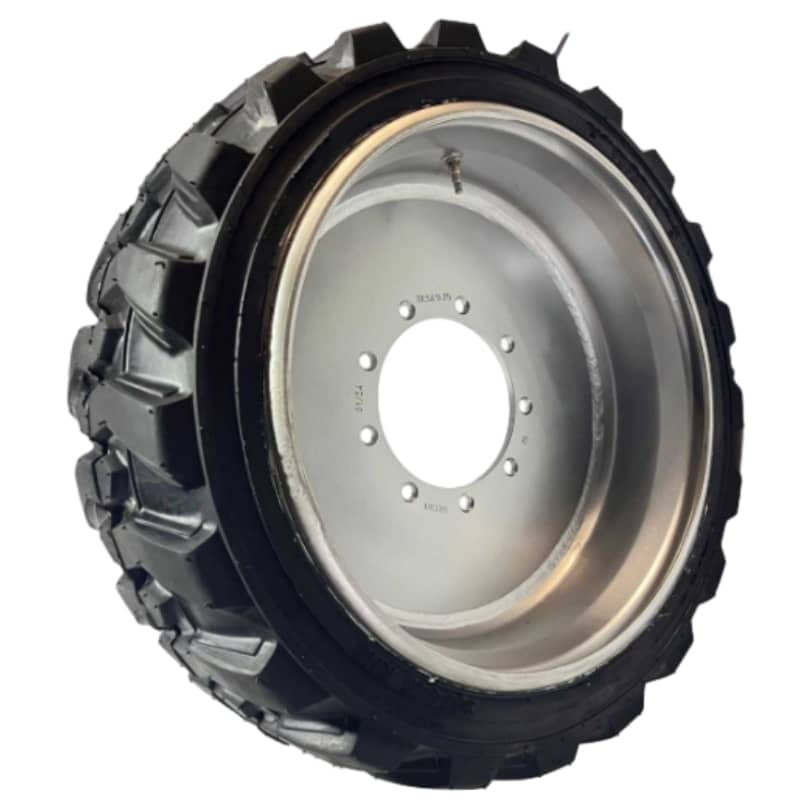 Replacement AWP Aerial Lift Parts Left Handed Foam-filled Wheel Assemb