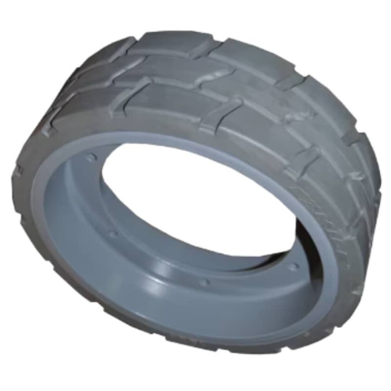 Replacement AWP Aerial Lift Parts Wheel Tire 10001097 for Dingli Aerial Work Platform