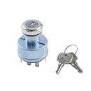 Replacement Ignition Switch With 2 Keys AT195301 for John Deere 4045 6068 Engine 450H 450J 550J 210C 250D 300D 310C 310D 315C 350D 400C 450H 330B 644J