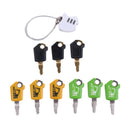 Replacement Telehandler Parts Ignition Keys 5P8500 for Caterpillar Telehandler TH330B TH82 TH580B TH360B TH83 TH210 TH460B TH215 TH355B TH350B TH103 TH63 TH220B TH340B TH62 TH560B