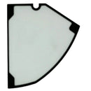 Replacement Telehandler Parts Upper Door Glass Green Tinted  07.0723.0426GT 07.0723.0426 for Genie GTH-5519 Telehandler