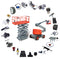 Aftermarket Joysticks Control Box Engine Parts Tires Transmissions Hydraulic Parts Electrical Parts for AWP Scissor Boom Lifts
